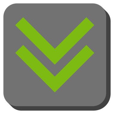 Yuvarlatılmış Kare vektör simgesi kaydır