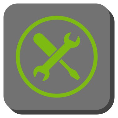 Yuvarlatılmış Kare vektör simge ayarlama