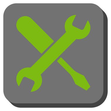 Yuvarlatılmış Kare vektör simge ayarlama