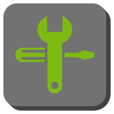 Yuvarlatılmış Kare vektör simge ayarlama