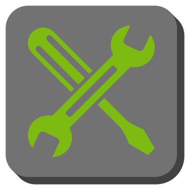 Yuvarlatılmış Kare vektör simge ayarlama