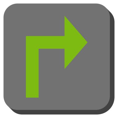 Doğru yuvarlatılmış kare vektör simge açmak