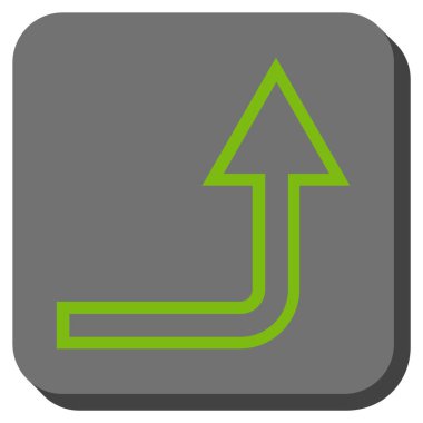 Yuvarlatılmış Kare vektör simge kadar açmak