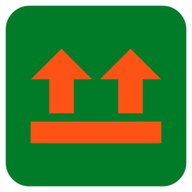 Düz kare vektör simge kadar getirmek