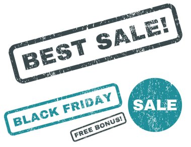 En iyi satış ünlem lastik damgası