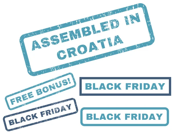 Hırvatistan lastik damgalamak içinde monte