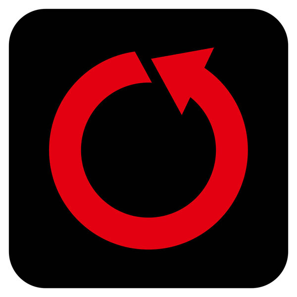 Вращение векторной иконки CCW Flat Squared
