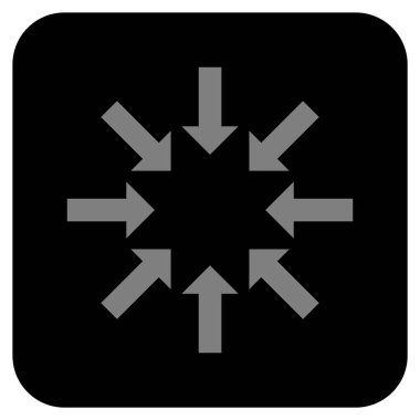 Oklar düz kare vektör simge Daralt