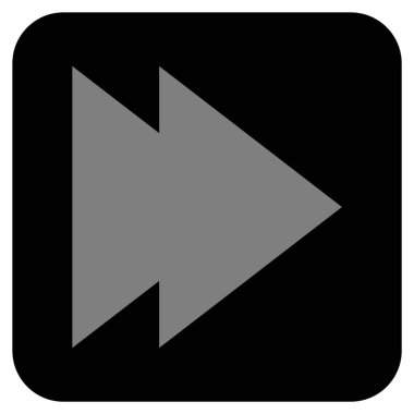 Vektör simgesi doğru düz kare taşı