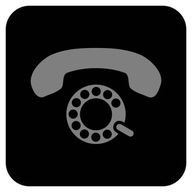 Darbe düz çevirme vektör simgesi kare