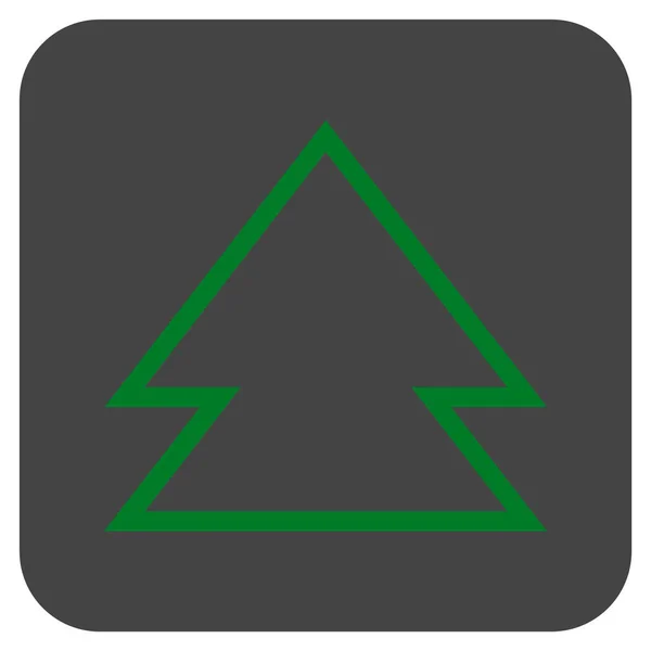 Κατεύθυνση επάνω οριζόντια τετράγωνο εικονίδιο του φορέα — Διανυσματικό Αρχείο