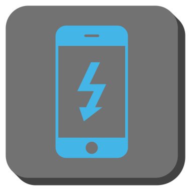 Elektrik Smartphone yuvarlak kare düğme