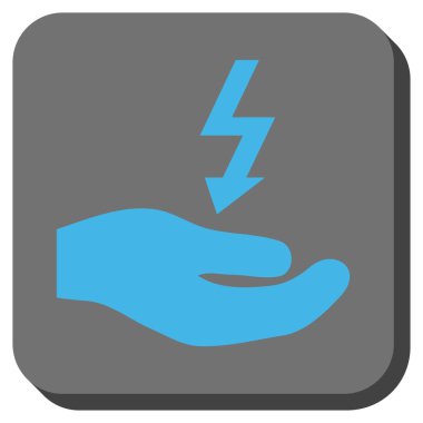 Elektrik kaynağı el yuvarlak kare düğme