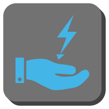 Elektrik kaynağı el yuvarlak kare düğme