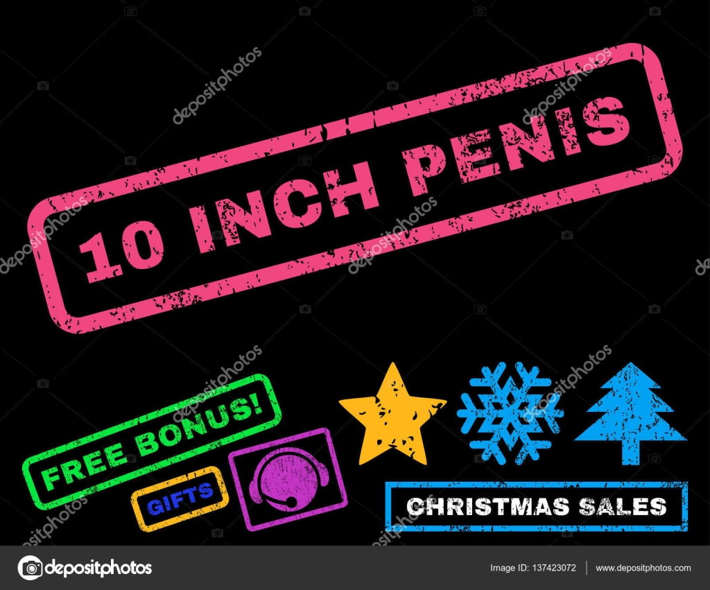 Ein 10-Zoll-Penis groß