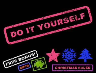 It Yourself lastik damgası yapmak