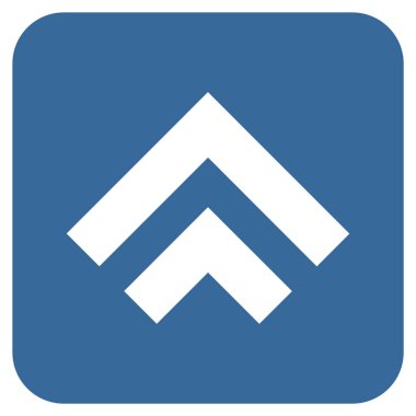 Düz kare vektör simge kayması