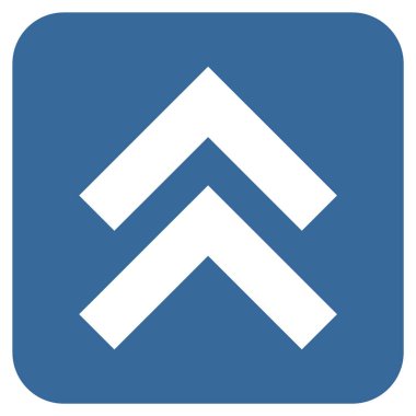 Düz kare vektör simge kayması