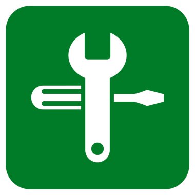 Düz kare vektör simge ayarlama