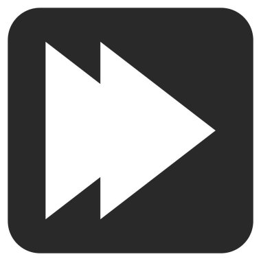 Vektör simgesi doğru düz kare taşı