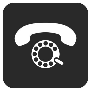 Darbe düz çevirme vektör simgesi kare