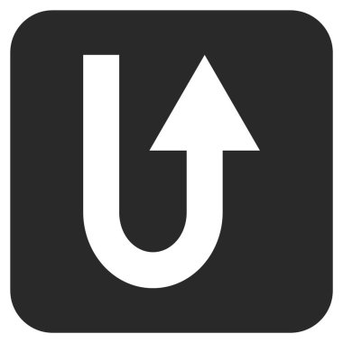 İleri düz kare vektör simge açmak