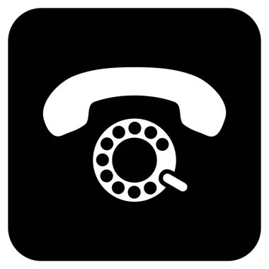 Darbe düz çevirme vektör simgesi kare