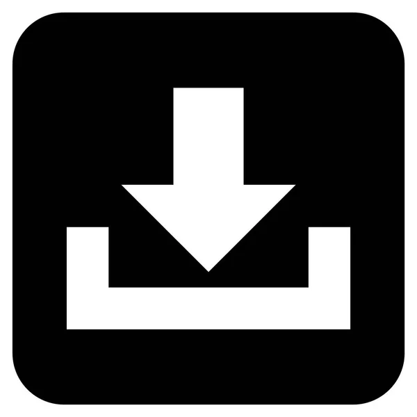 Herunterladen flache quadratische Vektorsymbol — Stockvektor