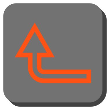 Yuvarlatılmış Kare vektör simge kadar açmak