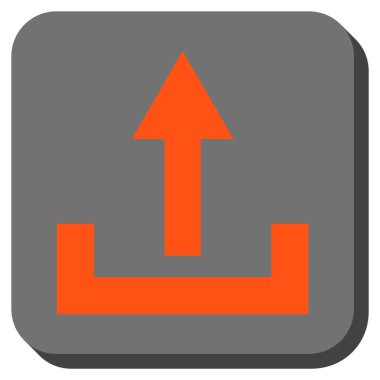 Yuvarlatılmış Kare vektör simge yüklemek