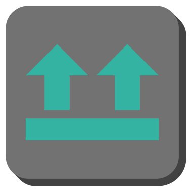 Yuvarlatılmış Kare vektör simge kadar getirmek