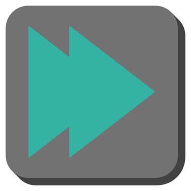 Kare vektör simgesi sağ yuvarlak taşı