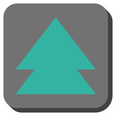 Yuvarlatılmış Kare vektör simge taşı