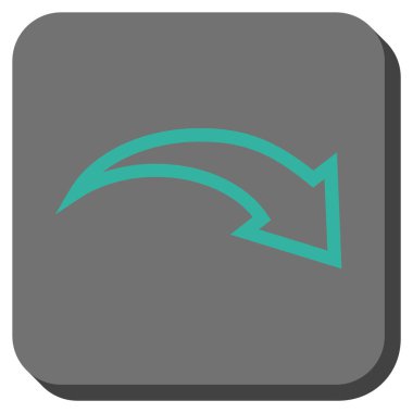 Yuvarlatılmış Kare vektör simge Yinele