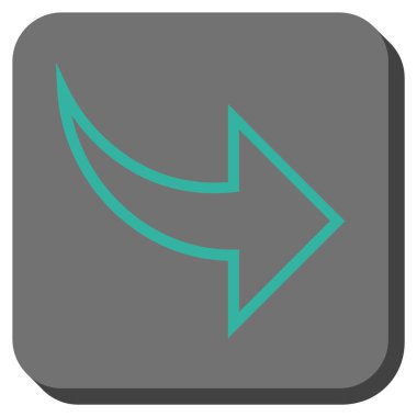 Yuvarlatılmış Kare vektör simge Yinele