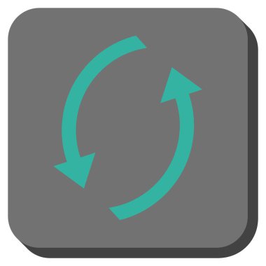 Yuvarlatılmış Kare vektör simge Yenile