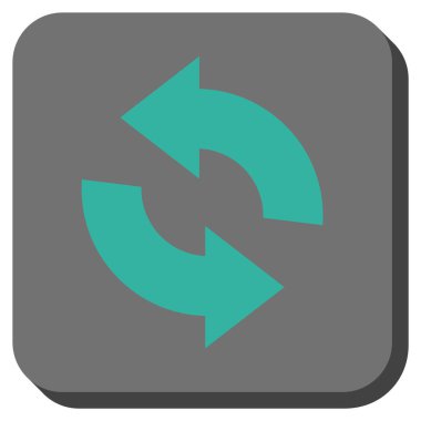 Yuvarlatılmış Kare vektör simge Yenile