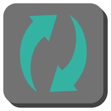 Yuvarlatılmış Kare vektör simge Yenile