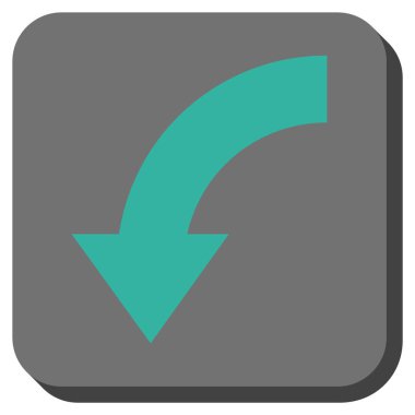 Yuvarlatılmış Kare vektör simgesi Döndür