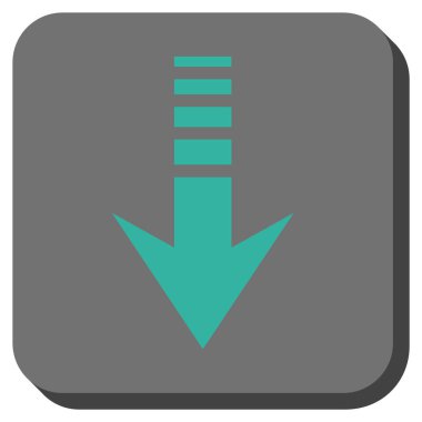 Yuvarlatılmış Kare vektör simgesi gönder