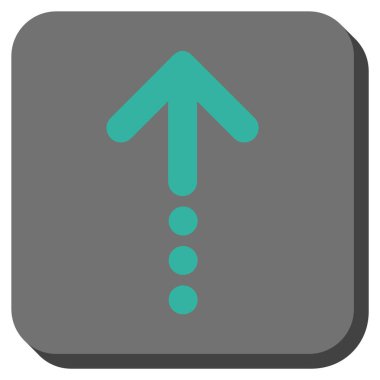 Yuvarlatılmış Kare vektör simge gönder