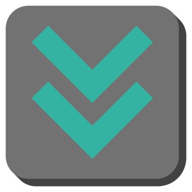 Yuvarlatılmış Kare vektör simgesi kaydır