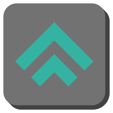 Yuvarlatılmış Kare vektör simge kayması