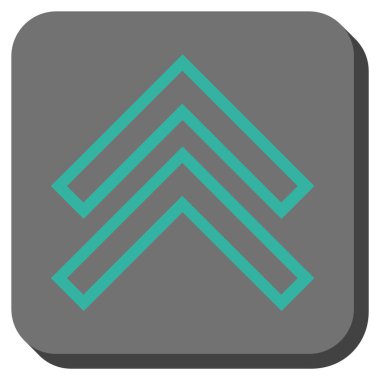 Yuvarlatılmış Kare vektör simge kayması