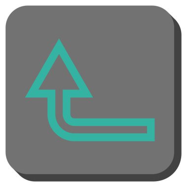 Yuvarlatılmış Kare vektör simge kadar açmak