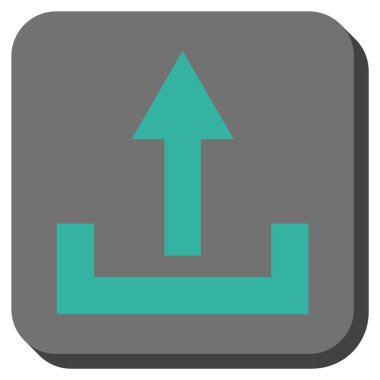 Yuvarlatılmış Kare vektör simge yüklemek