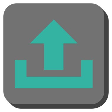 Yuvarlatılmış Kare vektör simge yüklemek