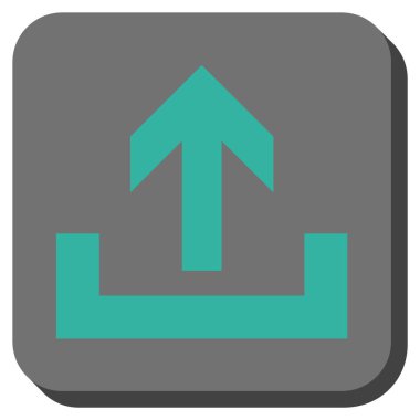 Yuvarlatılmış Kare vektör simge yüklemek