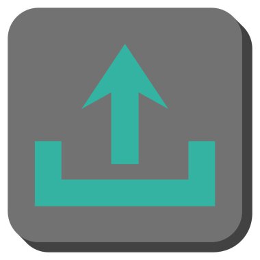 Yuvarlatılmış Kare vektör simge yüklemek