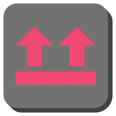 Yuvarlatılmış Kare vektör simge kadar getirmek